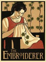 THE EMBROIDERERMini Giclee Print