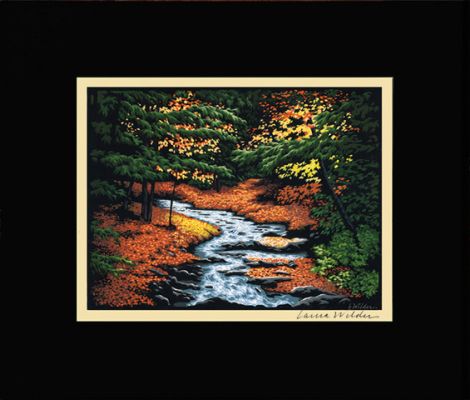 WOODLAND STREAMMINI GICLEE PRINT  #2