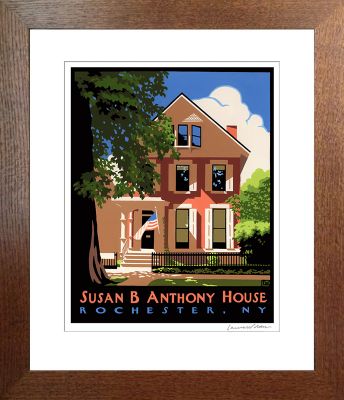 SUSAN B ANTHONY HOUSE POSTER #4
