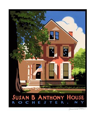 SUSAN B ANTHONY HOUSE POSTER #1