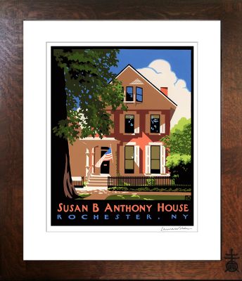 SUSAN B ANTHONY HOUSE POSTER #3