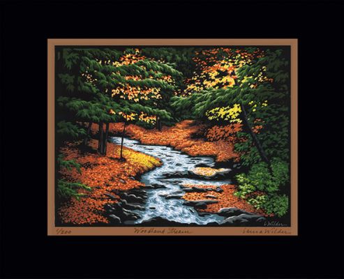 WOODLAND STREAM - Midsize #2
