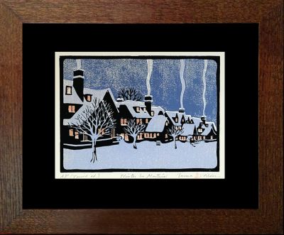 WINTER IN MONTREAL artist's proof - SOLD #3