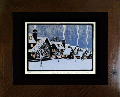 WINTER IN MONTREAL artist's proof - SOLD #2