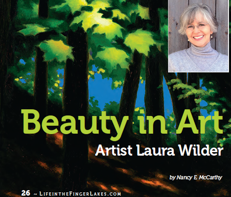 Life in the Finger Lakes magazine – Off the Easel